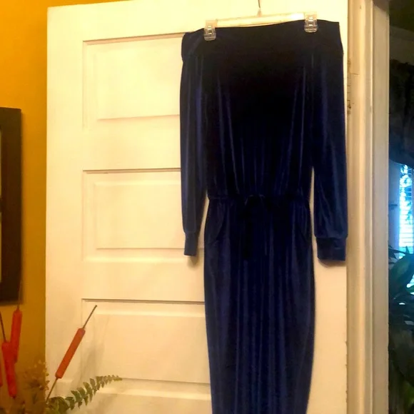 Royal Blue Jumpsuit - Picture 1 of 3